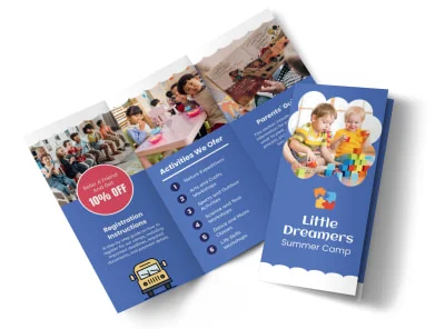 Pre School Marketing Brochure